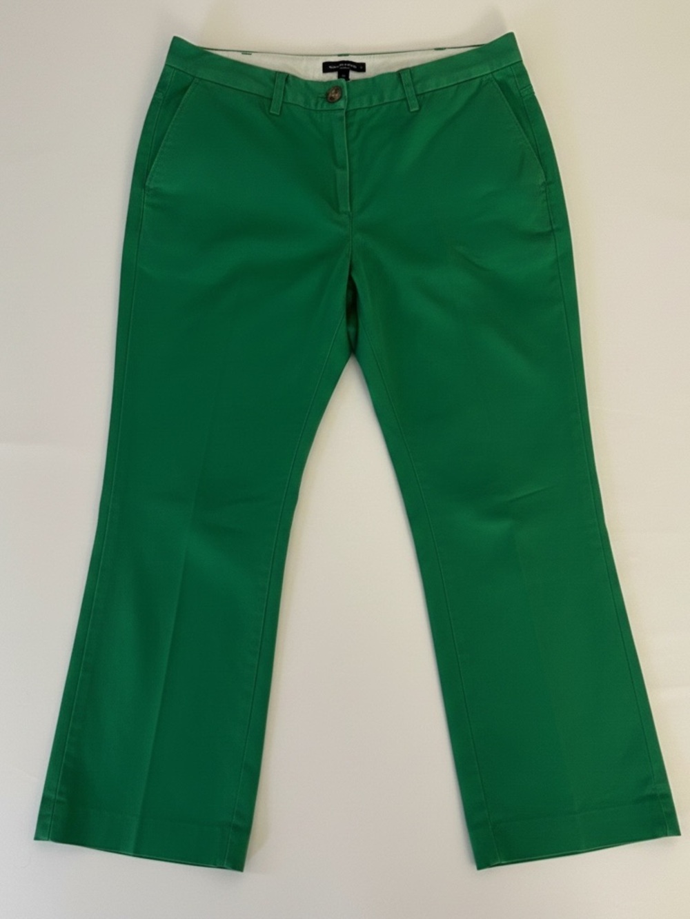 Lands' End Bright Green Cropped Pants